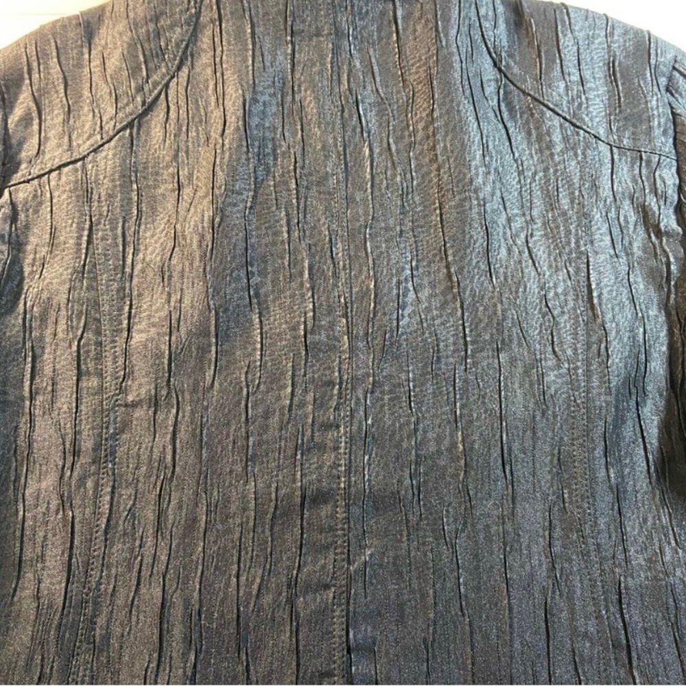 N Touch Ladies Size XL Black Long Sleeve Jacket Zip Front Closure Excellent Cond - Picture 6 of 10